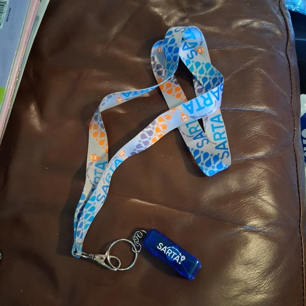 Sarta Novelty Lanyard Light Up Bus Headlights Pendant Super Cool!